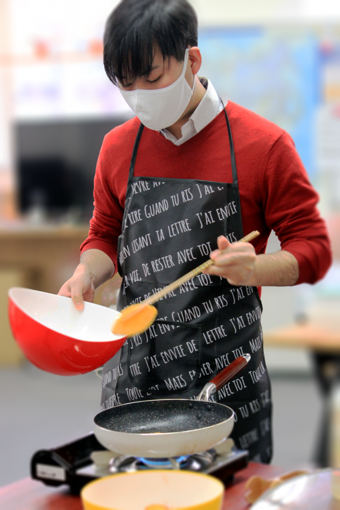 料理の様子